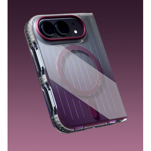 Чехол защитный Pulse Case с MagSafe для iPhone Duo, темно-вишневый